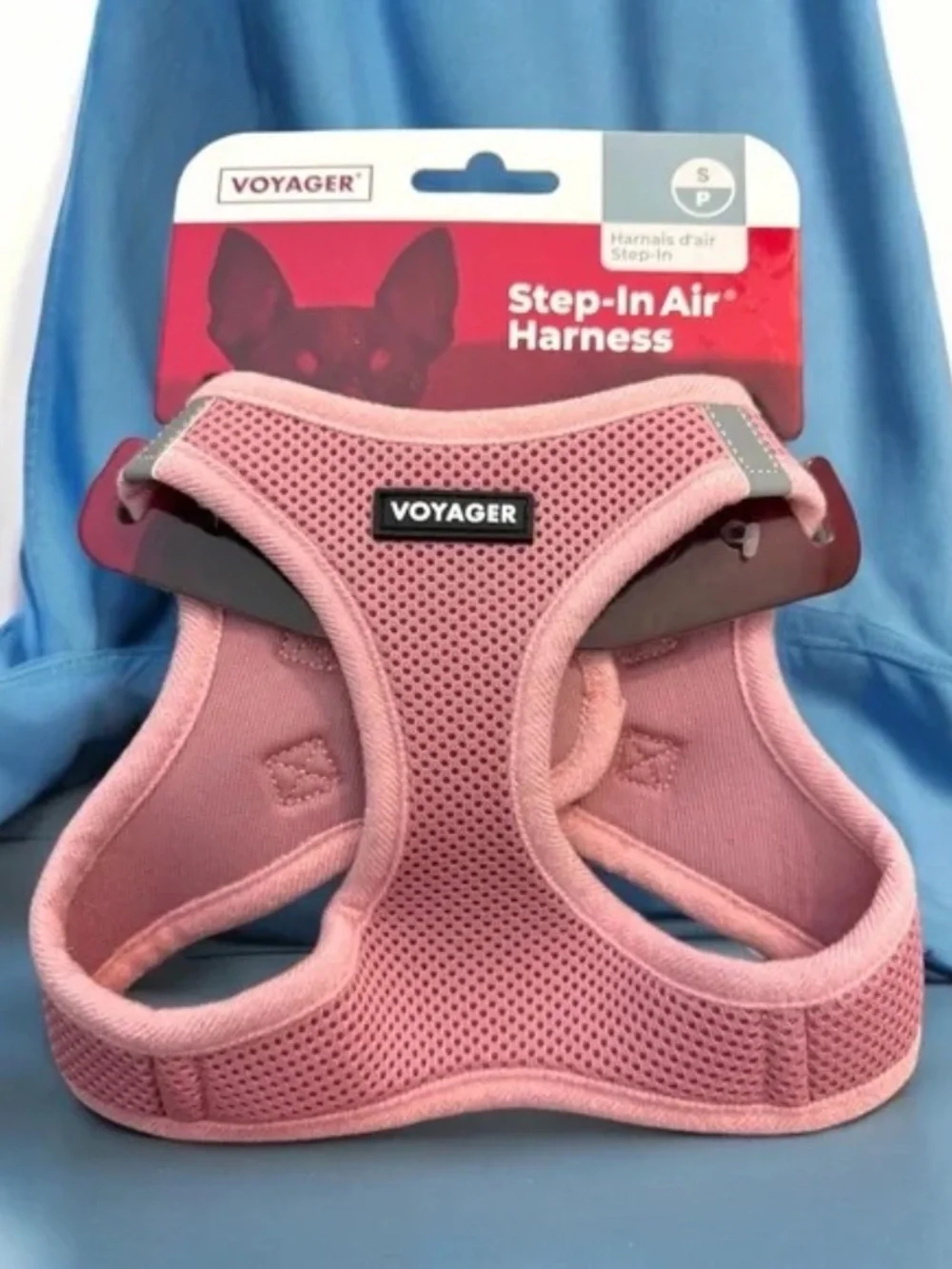 Voyager Step In Air Pink Dog Harness Small 14.5-16